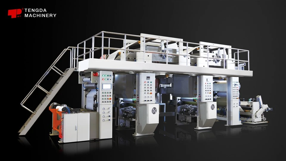 Embossing- en coatingmachine voor vloeipapier