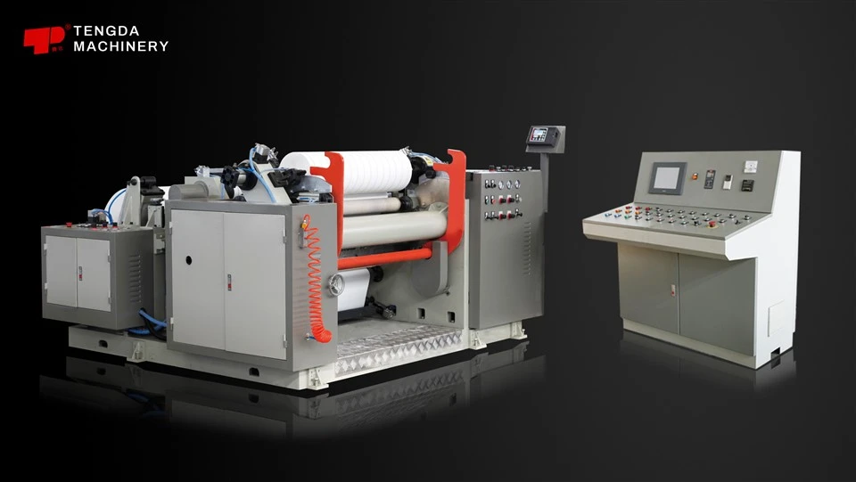 Spoel-snijmachine met enkele as