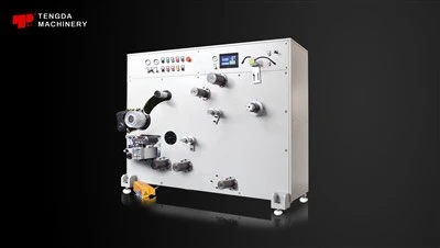 Aluminiumfolie-papierspoel-opwikkelmachine