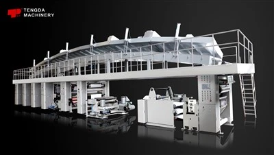 Aluminiumfolie papiercoating lamineren druk- en embossingmachine