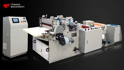 Sigarettenzacht pakje en etiketsnijmachine