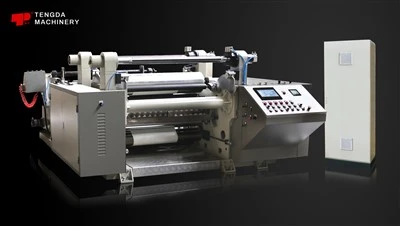 Dubbele as spoel snijmachine