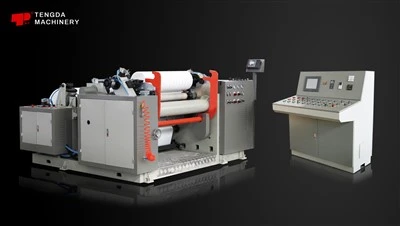 Spoel-snijmachine met enkele as
