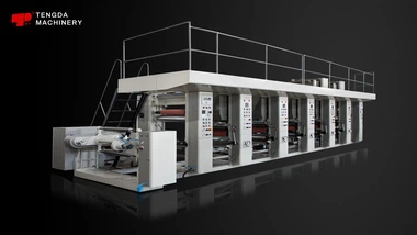 Kantelpapieras aangedreven gravuredrukmachine